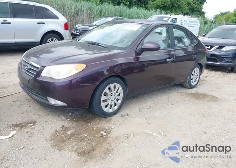 2007 Hyundai Elantra Gls/Limited/Se z USA, uszkodzony, nr VIN KMHDU46D47U128828